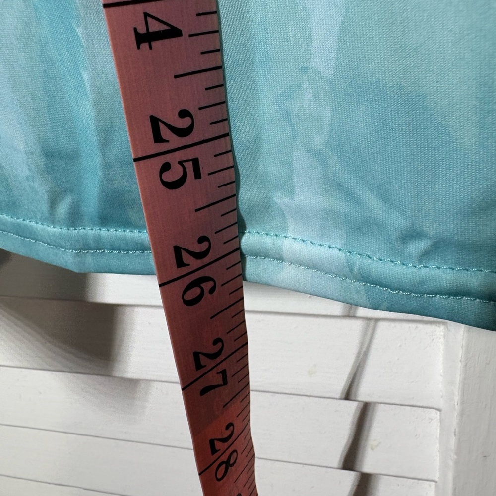 Patagonia Capilene Cool Daily Graphic Lightweight Hoodie Womens Aqua Blue Sz M - Picture 12 of 13